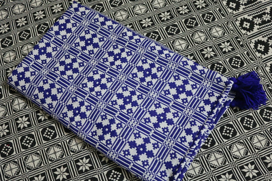 Blue & White Chandni Khes