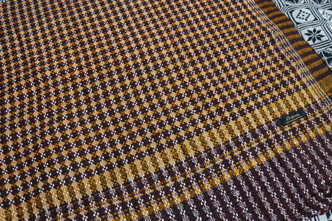Tangerine Woollen Khes