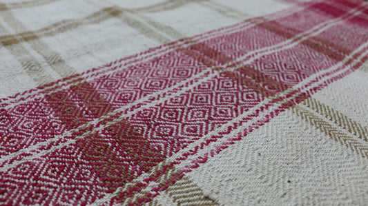 Khaaki handwoven/handspun Cotton Khes