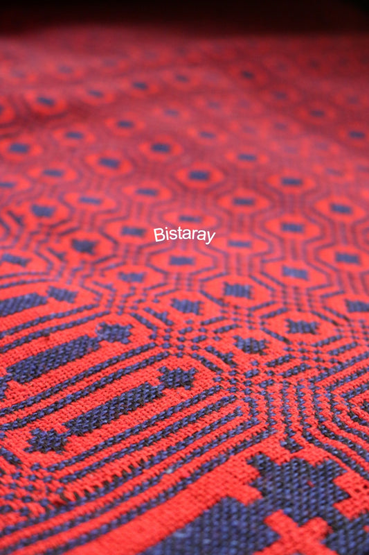 Red & Navy Blue Majnu Khes