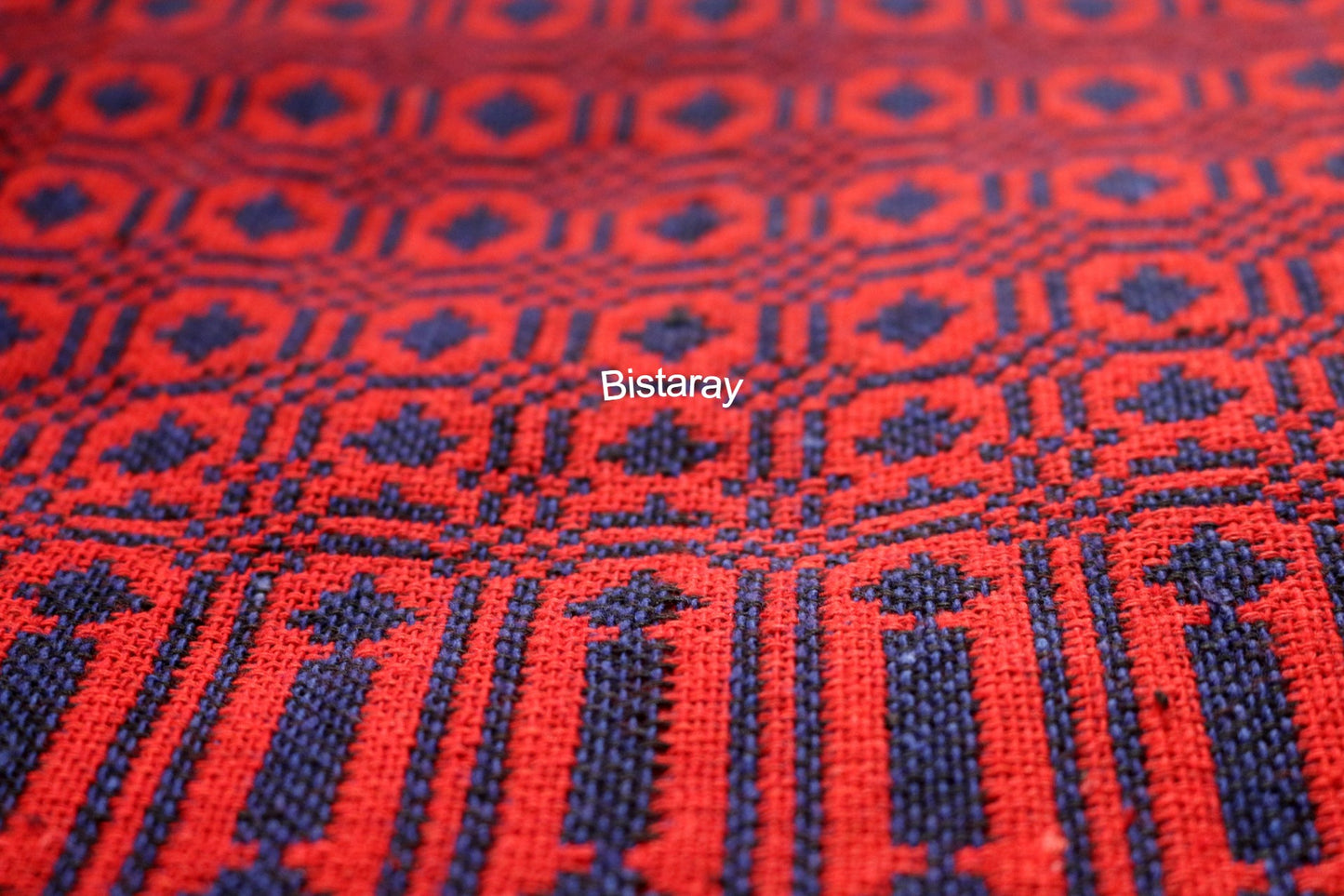 Red & Navy Blue Majnu Khes