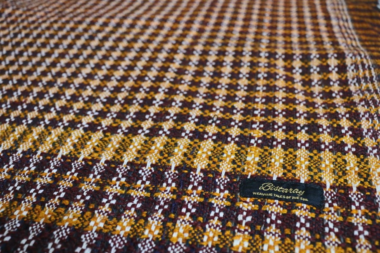 Tangerine Woollen Khes