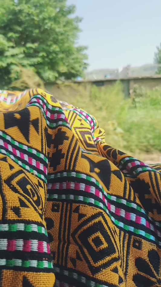 Yellow Woollen Khes